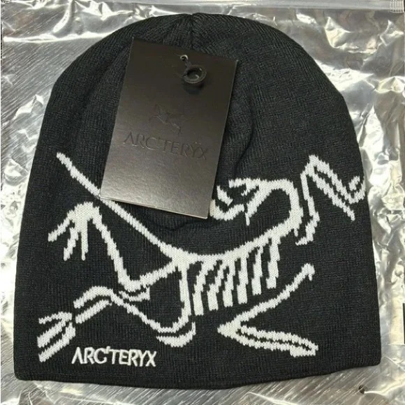 Arc'teryx Black Beanie Birdhead Toque New - Picture 1 of 5